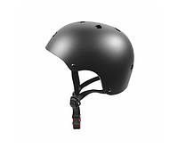 Защитный шлем для катания на роликовых коньках ,скейтборде Helmet T-005 Black S