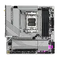 Материнская плата Gigabyte B650M AORUS ELITE AX ICE Socket AM5/AMD/Micro-ATX/1хHDMI/DisplayPort