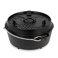 Котелок-жаровня чугунная Petromax Dutch Oven ft4.5 на ножках 3,5 л (1017-ft4.5) z112-2024