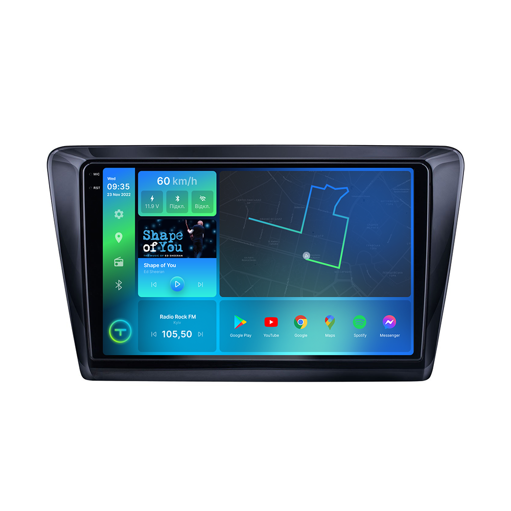 Штатна магнітола Torssen 2K Skoda Rapid 2013+ F9432 4G Carplay DSP, фото 1