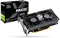 Дискретная видеокарта Inno3D nVidia GeForce GTX 1070 X2 V4, 8 GB GDDR5, 256-bit / DVI, HDMI, DisplayPort б/у