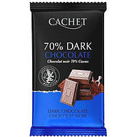 Шоколад CACHET (КАШЕТ) чорний 70% 300г