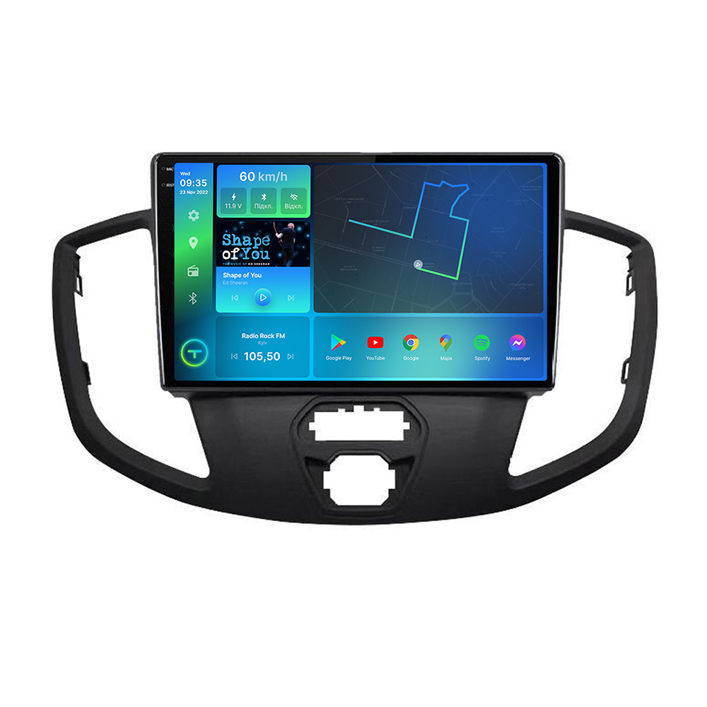 Штатна магнітола 2K Torssen Ford Transit 2020+ USA F9464 4G Carplay DSP
