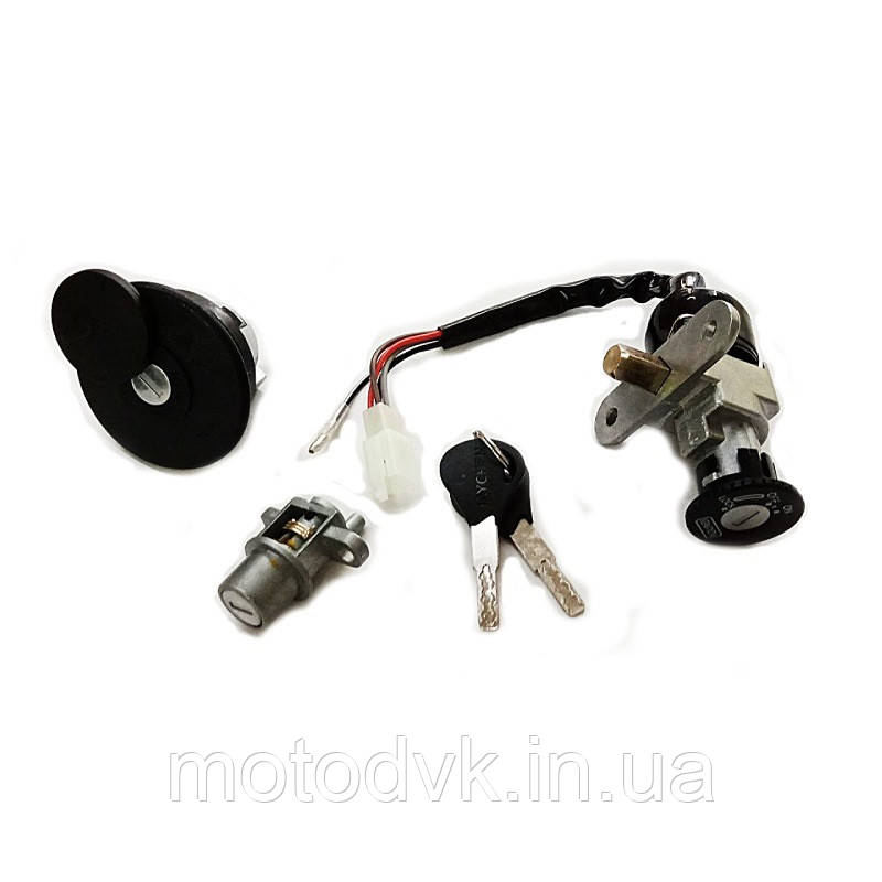 Замок запалювання на скутер Yamaha NEXT ZONE 3YK (вилинка, кришка бака, на 4+1 контакт)