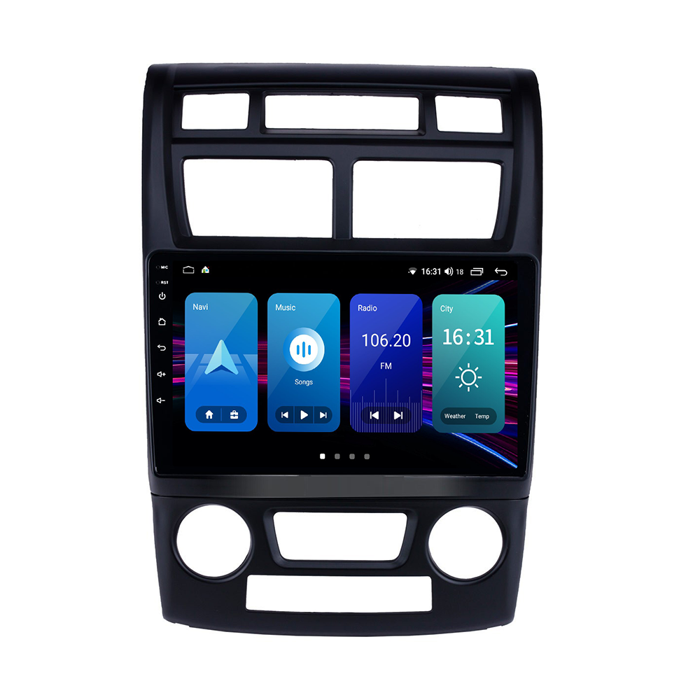 Штатна магнітола Torssen Kia Sportage 2 05-09 climate NF9 Carplay, фото 1