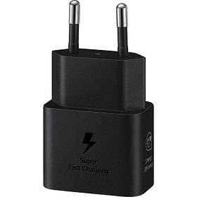 СЗУ блок Samsung (1 Type-C PD45W) + кабель Type-C to Type-C чорний