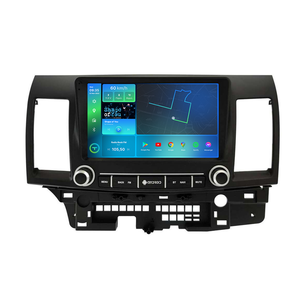 Штатна магнітола Torssen 2K Mitsubishi Lancer X V2 2007-2014 F9464 4G Carplay DSP