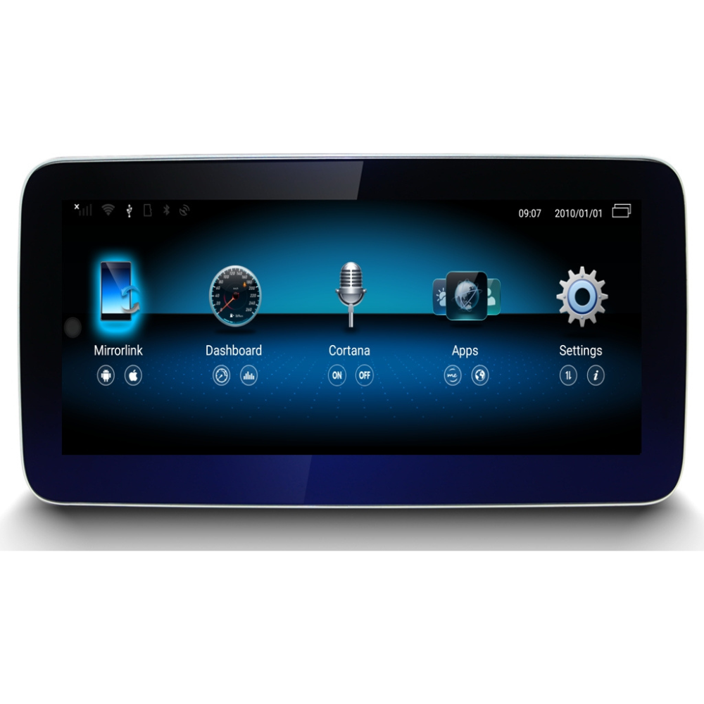 Штатна магнітола Torssen Mercedes C-class 2008-2010 NTG 4.0 10.25 4/64 4G Carplay, фото 1