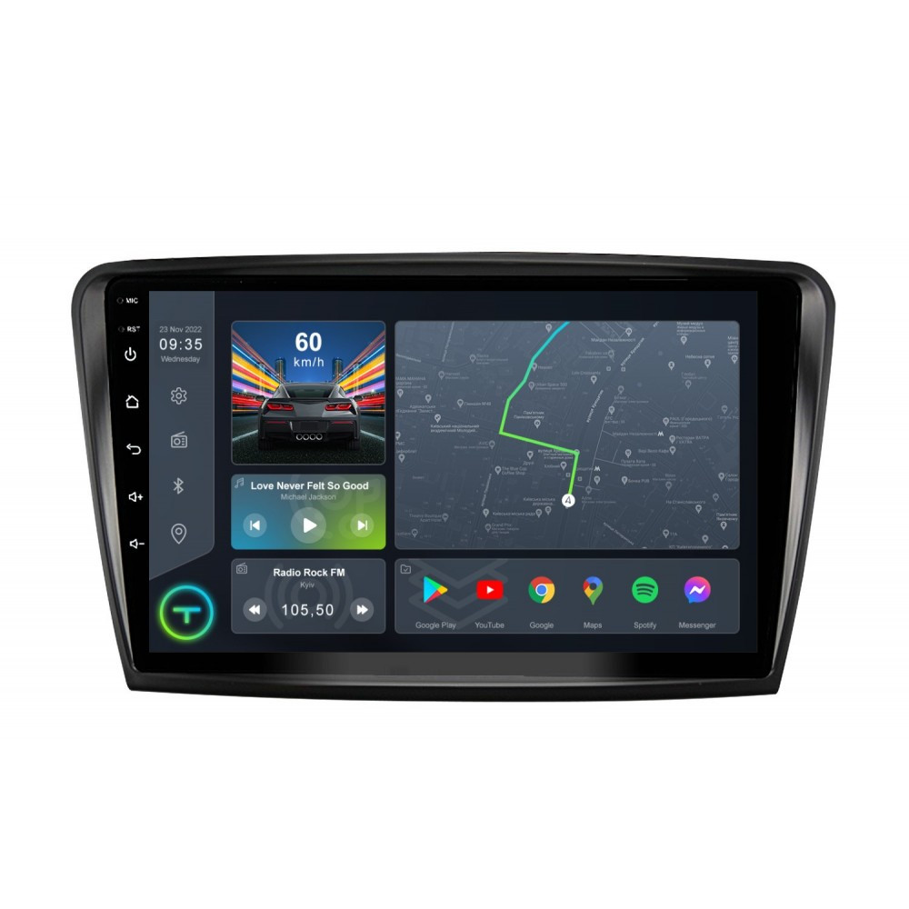 Штатна магнітола Torssen Skoda Superb 16+ F10432 4G Carplay DSP, фото 1