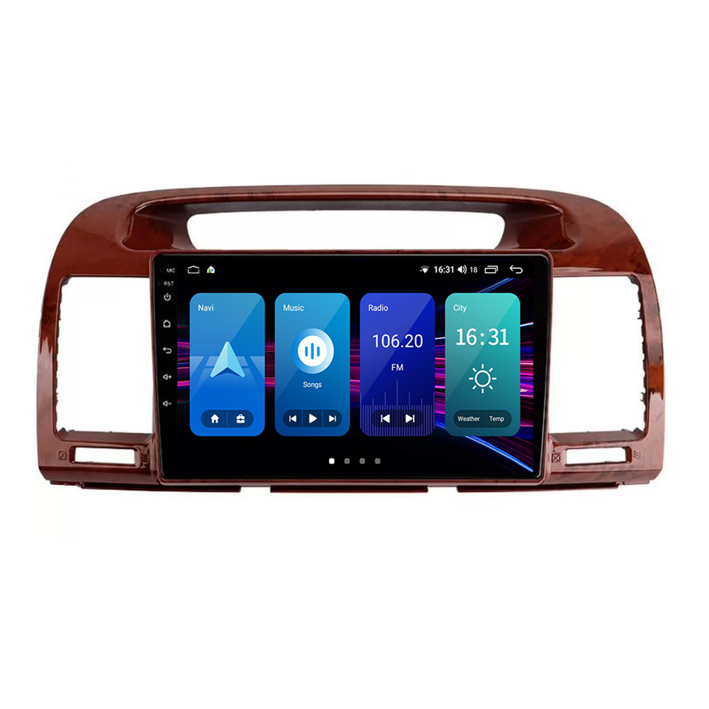 Штатна магнітола Torssen Toyota Camry 30 01-06 дерево NF9 Carplay, фото 1