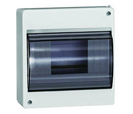 Корпус КПБ6 пластиковий модульний із кришкою під 4-6 авт. Q12