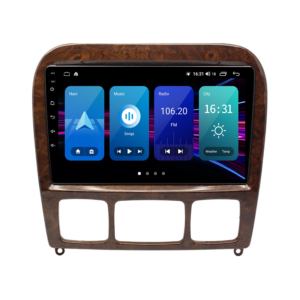 Штатна магнітола Torssen Mercedes W220 02-05 NF9 Carplay, фото 1