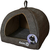 Домик для собак и кошек AnimAll Ат 0959 Darling M 41x41x32 см Light Grey (2000981180959)