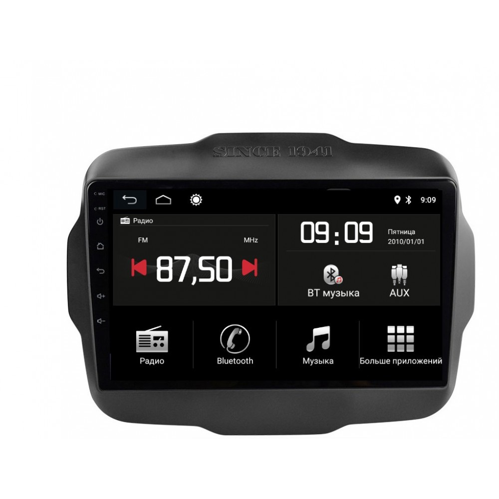 Штатна магнітола Torssen Jeep Renegade 15-19 F9432 4G Carplay DSP, фото 1