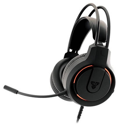 Ігрові навушники з мікрофоном Fantech HQ53 FLASH, 7.1-Channel, USB, Black, Color Box, фото 1