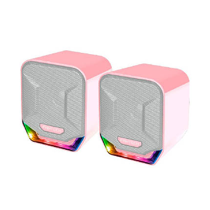 Колонки Fantech 2.0 USB GS202 SAKURA EDITION, Pink, Color Box, фото 1