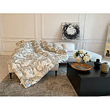 Вовняна зимова ковдра "luxury" 200х220 см з двома подушками 50х70 см Руно, фото 8