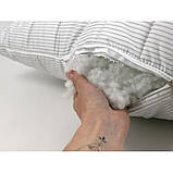 Силіконова подушка elegante на блискавці з регулюванням висоти 70х70 см Руно, фото 4