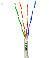 Сетевой кабель витая пара GEAR CAT.5E UTP-COPPER-4Px2x0.51 REELEX (GEC-UTPCUR051305)