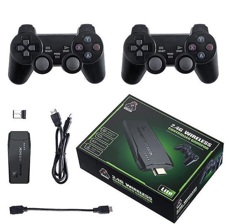 Ігрова приставка з джойстиками бездротовими Game Stick 8626 HDMI