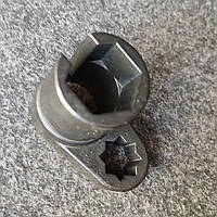 Головка для демонтажу датчика кисню (Лямбда зонду) 22 мм, квадрат 1/2 zb2574