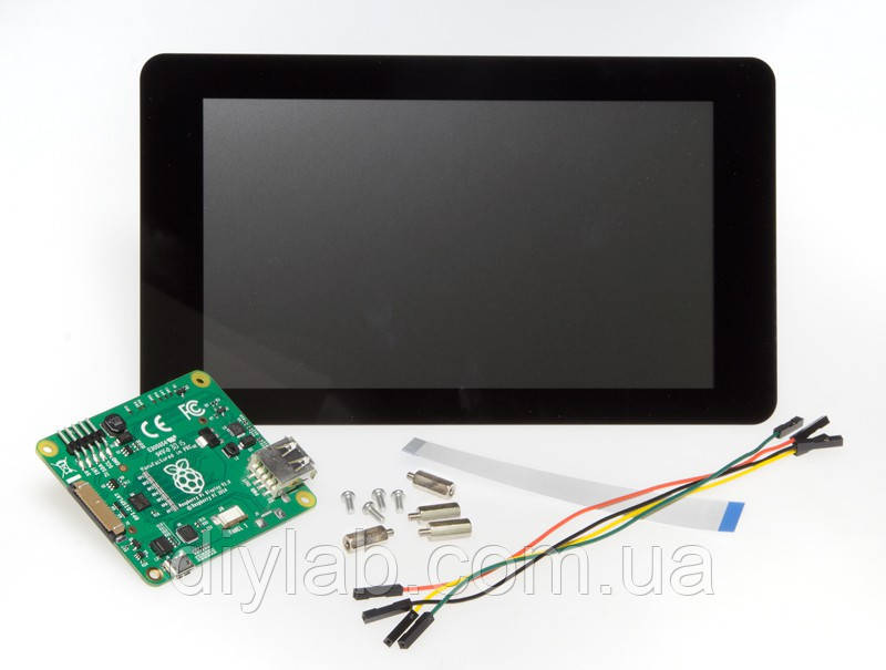 Офіційний дисплей для Raspberry Pi (7", 800×480, 10 point capacitive touchscreen)