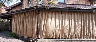 Штори для літнього навісу, павільйону, перголи, намету, намети, альтанки