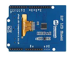 Ardi Display - Накладка на дисплей IPS 2&#039;&#039; 240x320 px для Arduino Uno - SB Components SKU27217