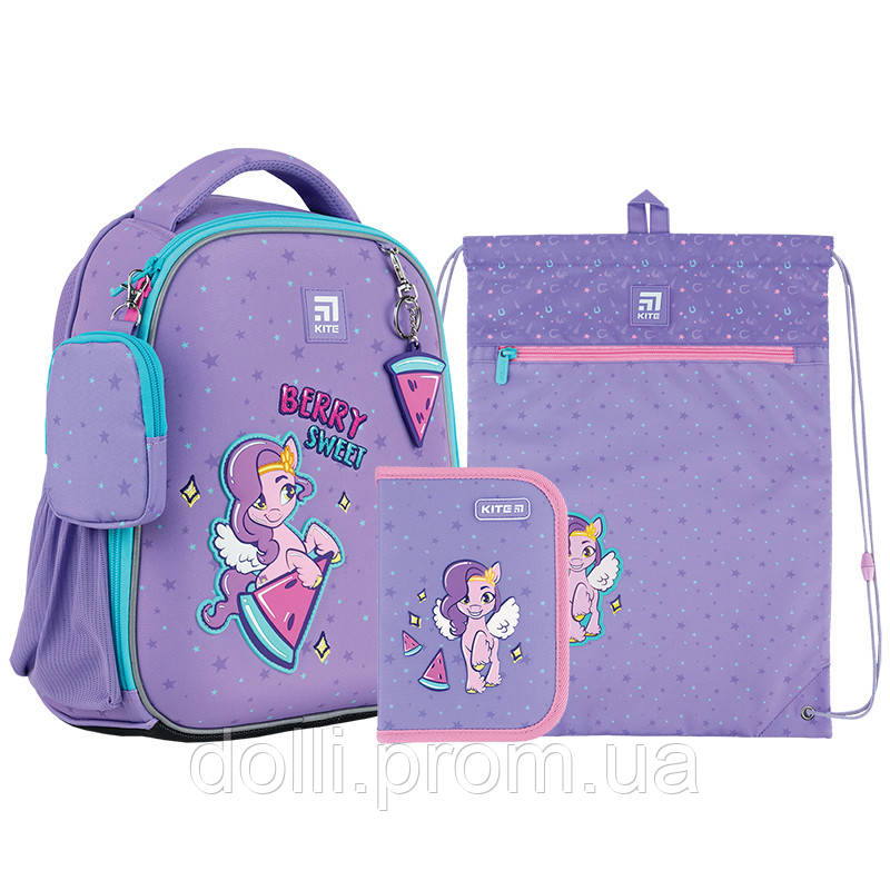 Шкільний набір Kite My Little Pony SET_LP24-555S (рюкзак, пенал, сумка)