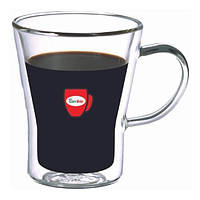 Набор стаканов с двойными стенками Con Brio 280 мл CB-8528 2шт | Стаканы для чая | NT-763 Стеклянные чашки