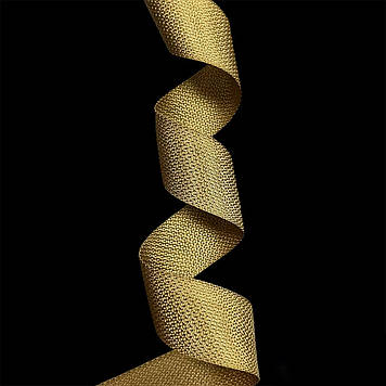 Стрічка стропа окантовна (обшивка) 25 мм репсовое плетіння поліпропіленові колір койот