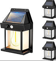 Фонарь на солнечной батарее с датчиком движения DK-888 Solar Motion Sensor Wall Light