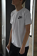 Найк футболка белая невероятная молодежная топовая и качественная Nike