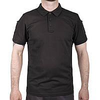 Футболка Поло тактическая TACTICAL QUICK DRY POLOSHIRT Black 2XL