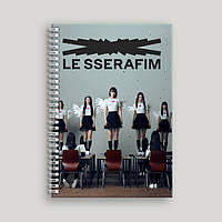 Блокнот А5 "Le Sserafim" / Ле Серафим №18
