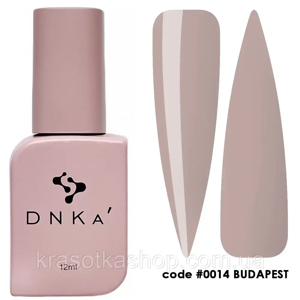 Топ камуфлюючий для нігтів без липкого шару Cover Top №0014 Budapest DNKa', 12 мл, фото 1