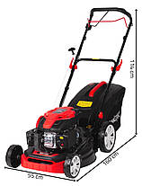 Газонокосарка бензинова 8 км MasterBlade 60 л Turbo Eco Drive Maltec 109283, фото 5
