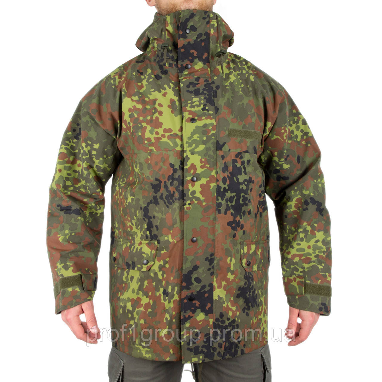 Парку вологозахисна Sturm Mil-Tec Wet Weather Jacket Flectar Німецький камуфляж 48/50 (II)