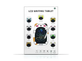 Планшет графічний 6" дитячий кольоровий LCD Writing Tablet 100шт 6602