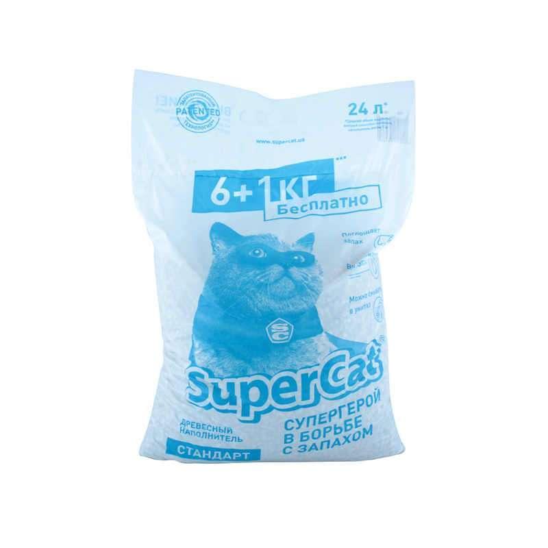 Super Cat (Супер Кет) Наповнювач дерева СТАНДАРТ 6+1кг