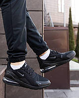 Мужские кроссовки Nike Air Max черные стильные кроссовки nike летняя мужская обувь текстильные кроссовки сетка