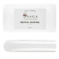 SAGA professional Верхні форми для нарощування SQUARE, 240 шт