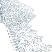 Мереживо макраме 7,5 см колір - білий