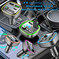 FM модулятор трансмиттер Bluetooth QC3.0 Borofone BC48 Broad
