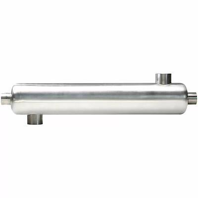 Теплообмінник до басейну трубчастий Aquaviva Twist, 61 кВт, нержавіюча сталь 304L