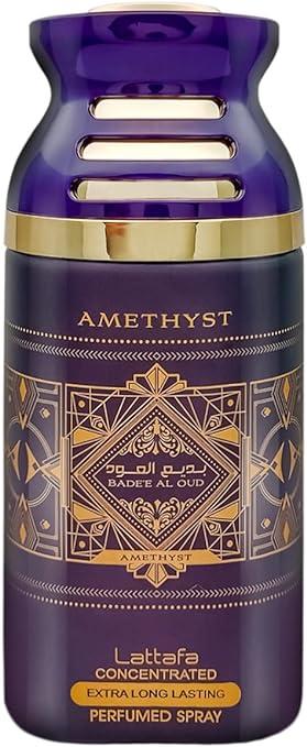 Lattafa Perfumes Bade'e Al Oud Amethyst Парфюмированный дезодорант унисекс, 250 мл