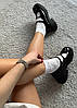 Туфлі мері джейн із натуральної лакової шкіри чорні, фото 5