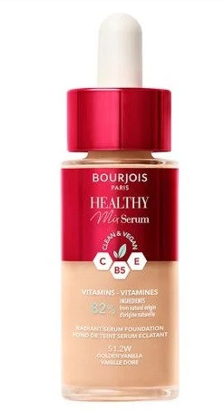 Тональна основа для обличчя Bourjois Healthy Mix Serum Foundation 51W Light Vanilla, 30 мл, фото 1