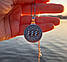 Амулет Захист і Достаток - руни Феху Альгіз зі срібла 925 проби (38х25 мм, 8,5 г), фото 4
