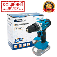 Шуруповерт аккумуляторный PROFI-TEC PCD2820V POWERLine (без АКБ и ЗУ, 20 В, 28 нм, 2 скорости)